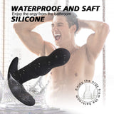 360? Rotating Anal Vibrator Prostate Massager, Anal Butt Plug with Ergonomic Design and 30 Powerful Stimulation Patterns for Beg