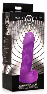 (D) MASTER SERIES PECKER PURPL DICK DRIP CANDLE