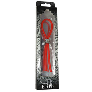 (WD) C-RING LASSO CRISS CROSS SILICONE RED