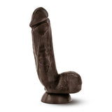 Eden | 8 Inch Long Thick Realistic Skin Dildo | Monster Dildo Sex Toys For Women | Dildo For Gay Men And Dildo For Women | Suction Cup Dildo And Strap On Friendly | Brown Dildo