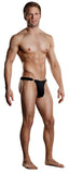 Mp Nylon Spandex Bong Clip Thong Blk Sm