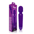 Viben Tempest Wand Massager | Personal Body Vibrator for Therapeutic Massage | Premium Silicone Travel Size Stimulator | USB Rec