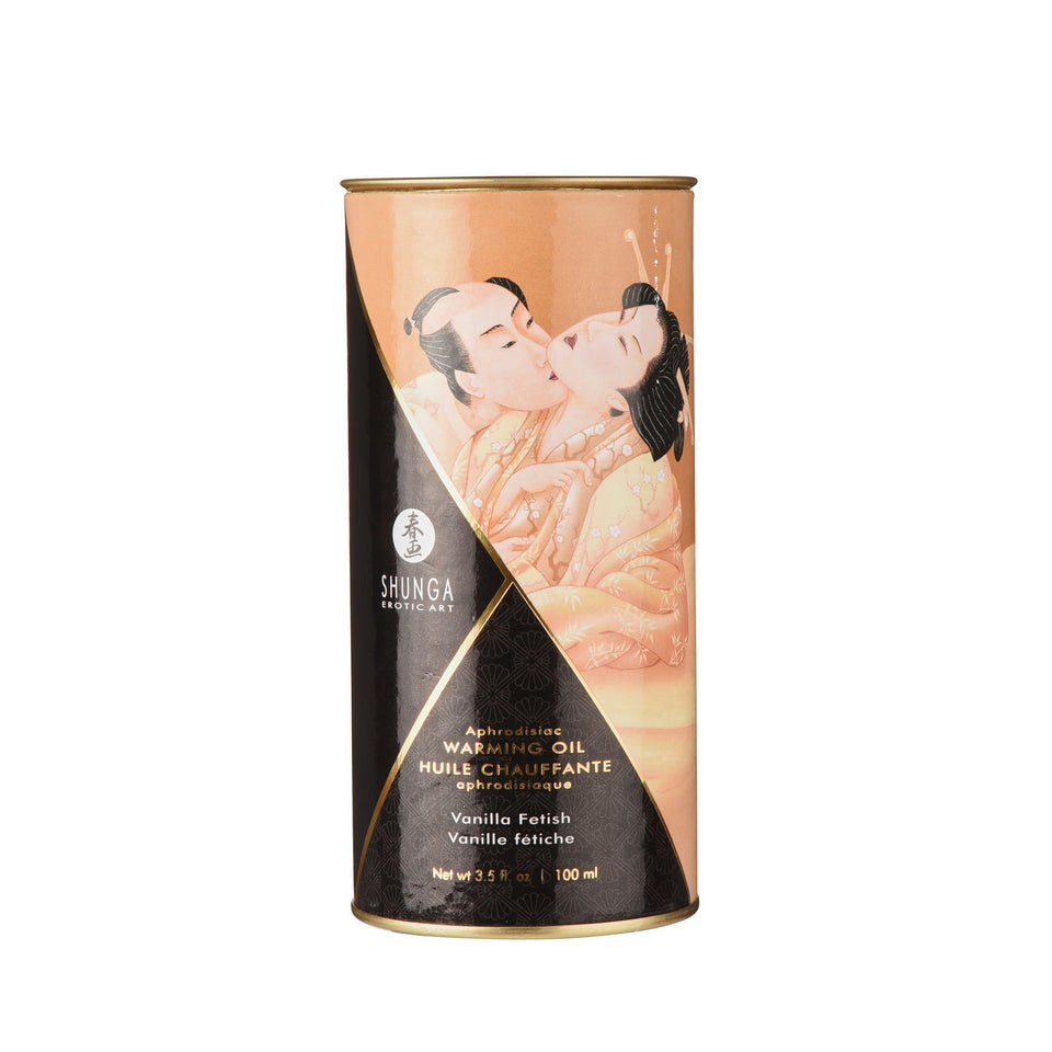 Aphrodisiac Warming Oil - Vanilla Fetish