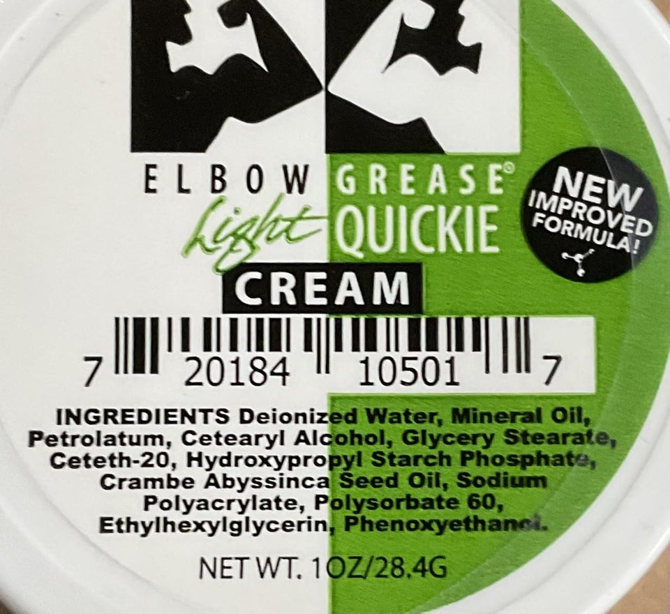 Elbow Grease Light Cream 1 Oz
