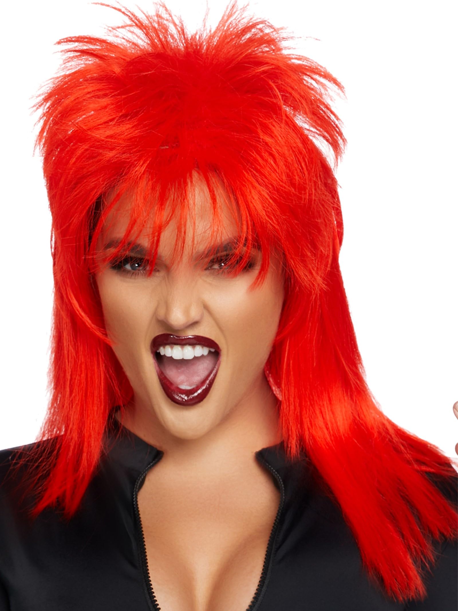 Leg Avenue 21 Unisex rockstar wig. Red Color