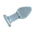 Glass Pleasure Plug Sex Tease Insert Pleasure Wand Dildo Penis