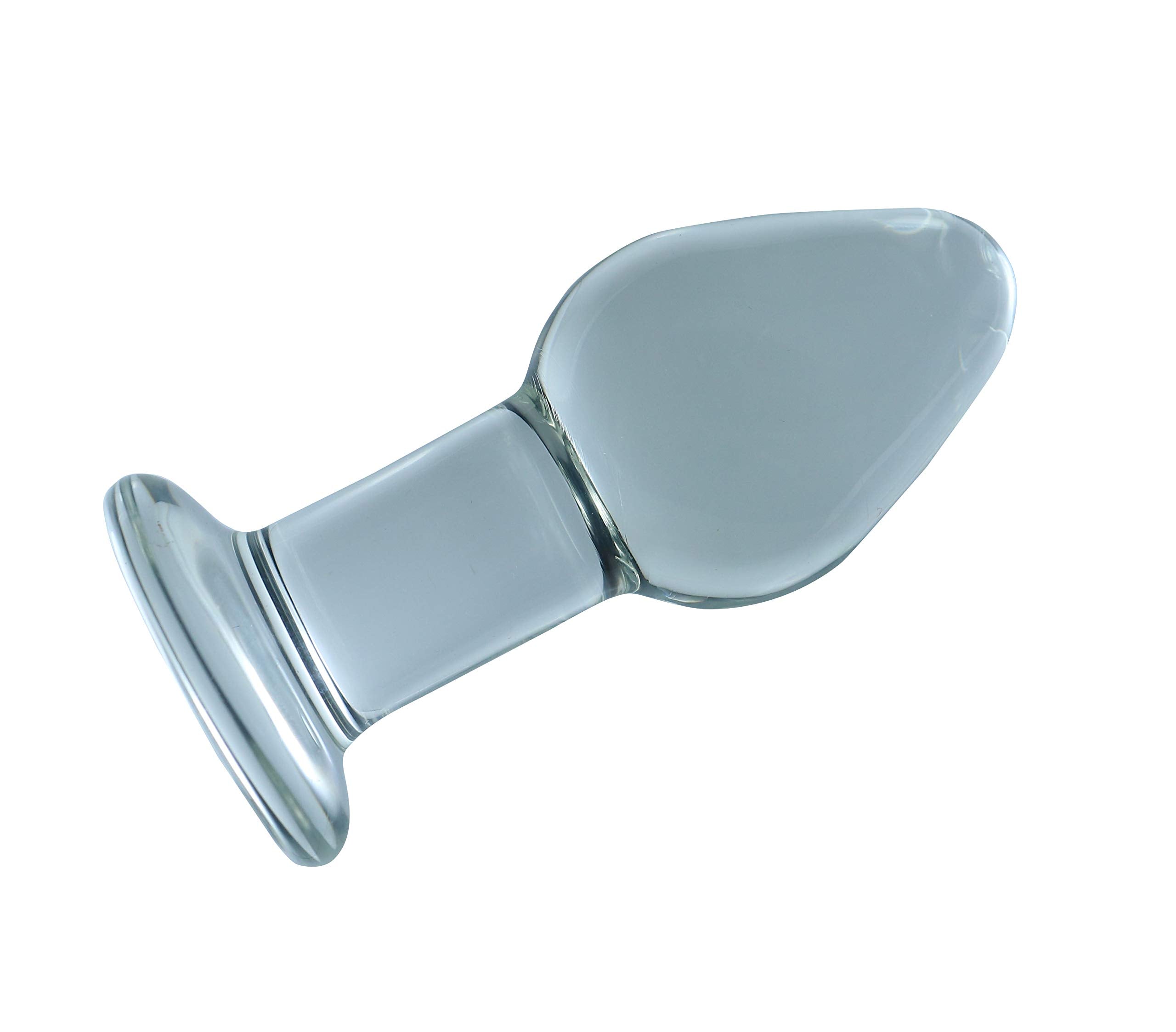 Glass Pleasure Plug Sex Tease Insert Pleasure Wand Dildo Penis