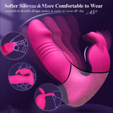 Wearable Vibrator for Women Sex Toys - 3IN1 App Remote Control Vibrator Wearable, Adult Toys with 9 Bunny Vibrators & 9 Thrustin