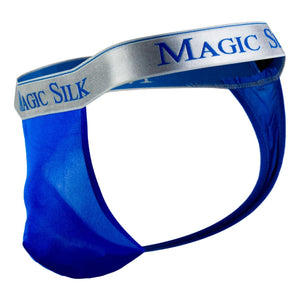 Magic Silk Micro Thong, Cobalt, Medium