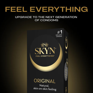 Skyn Non-Latex Lubricated Condoms, 12 Count