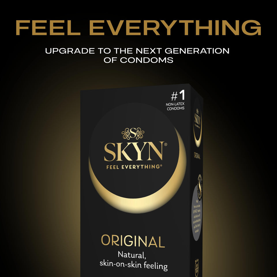 Skyn Non-Latex Lubricated Condoms, 12 Count