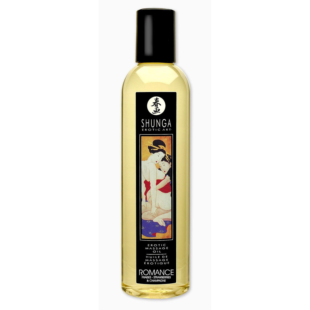 MASSAGE OIL ROMANCE CHAMPAGNE/STRAWBERRIES