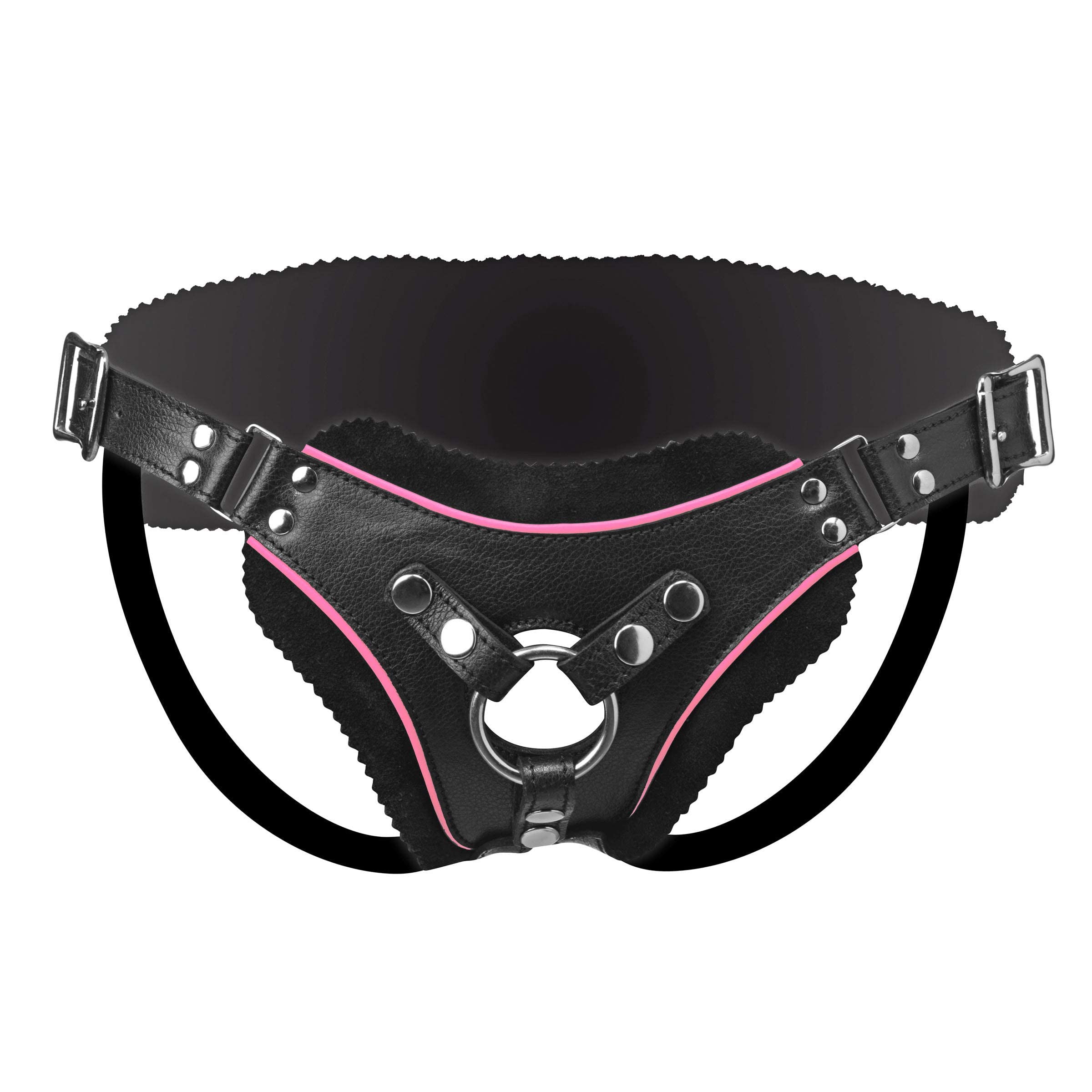 Strap U Flamingo Low Rise Strap On Harness, 1 Count (Pack Of 1), Black