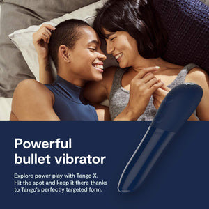 We-Vibe Tango X Bullet Vibrator Sex Toy | Adult Toys for Women & Couples | Vibrating Device for Her | Mini Clitoris Stimulator |