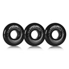 Oxballs 3 Piece Donut Ringer, Black, Small, 75 Gram
