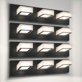 Asd Led 20 Inch Bathroom Vanity Light Fixture | 3-Lights 15W 860Lm 2700-6000K 120V | 5Cct, Dimmable, Rotatable Heads, Etl Listed
