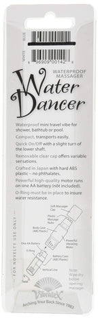 Vibratex Water Dancer Pocket Massager, Blue