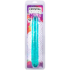 Crystal Jellies 12in Jr. DoubleDong Teal