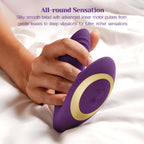 Tracy? Dog Adult Toys, Clitoral & G Spot Vibrator with Remote, 10 Tapping Pulse & 10 Vibration Modes, Body-Safe Silicone, Waterp