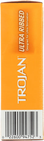 Trojan, Condom Ultra Ribbed, 12 Count