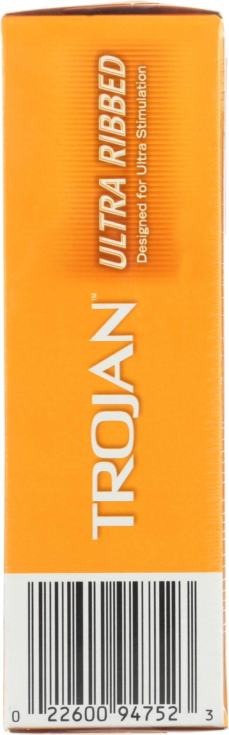 Trojan, Condom Ultra Ribbed, 12 Count