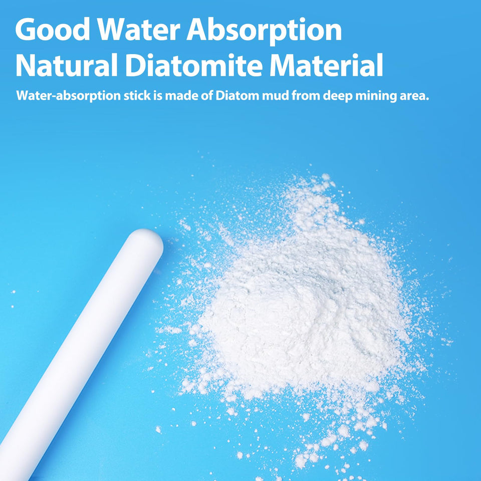8 Packs Diatom Drying Rod Stick for Toys,Diatomite Drying Sticks for Sex Doll Cleaning,Reusable Water Absorption Stick Keep Dry