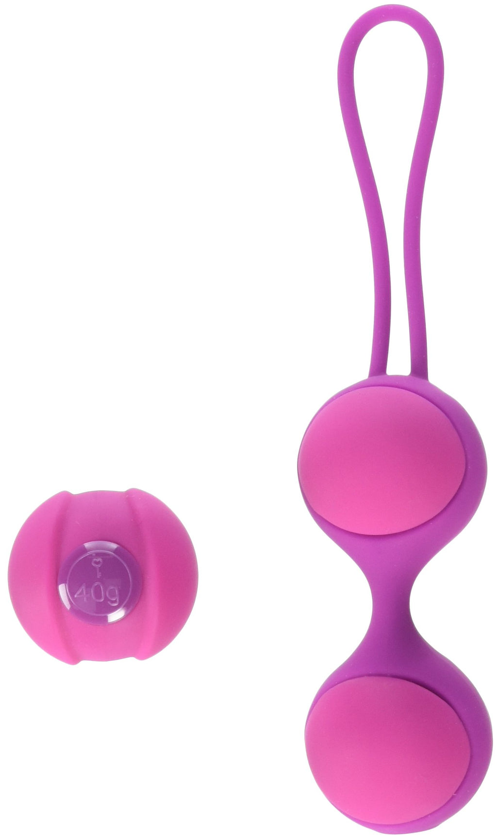 Jopen Key Mini Stella Ii Double Kegel Ball Set, Lavender