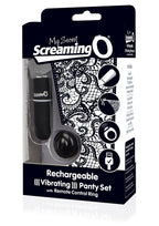 Screaming O My Secret Charged Remote Control Panty Vibe | Female Vibrator (Black)