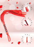 FLODISE Flogger Spanking BDSM Sex Play Whip Restraint Bondage Adult Paddle Sex Toy Role Play PU Leather