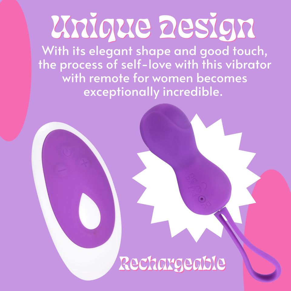 Sweet Vibrations G-spot Kegel Ball Vagina Vibrator, Adult Female Toys - Powerful Finger Shaped Sex Toy Vibrator - Multiple Vibra