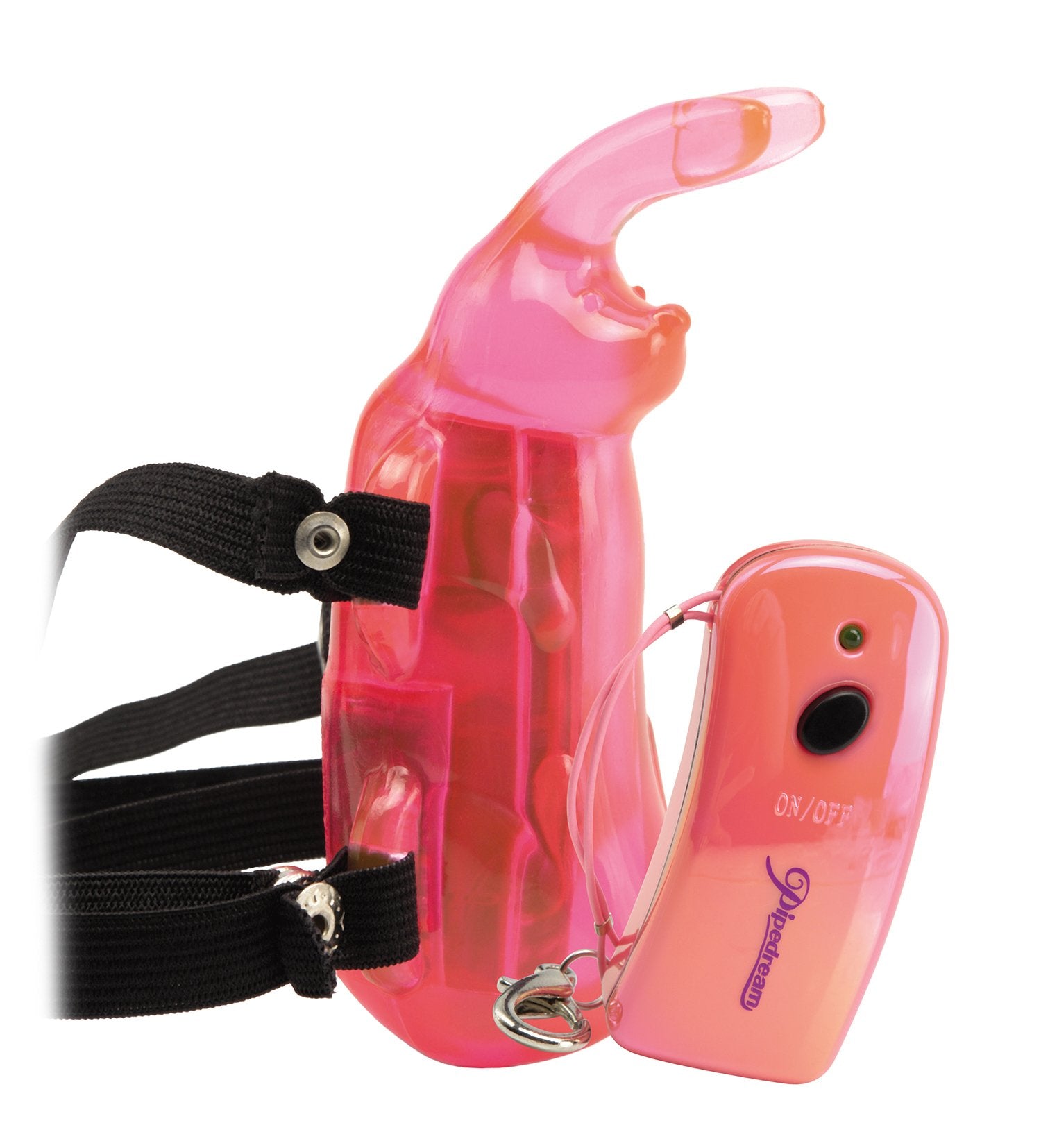 Pipedream Wireless Wabbit Waterproof Strap On, Pink