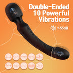 Dildo G Spot Vibrator Wand Womens Sex Toys Adult Toys with 10 Vibrations, Realistic Dildos Wand Vibrators Female Sex Toy Vibrate
