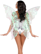 Iridescent Strapless Fairy Wings.
