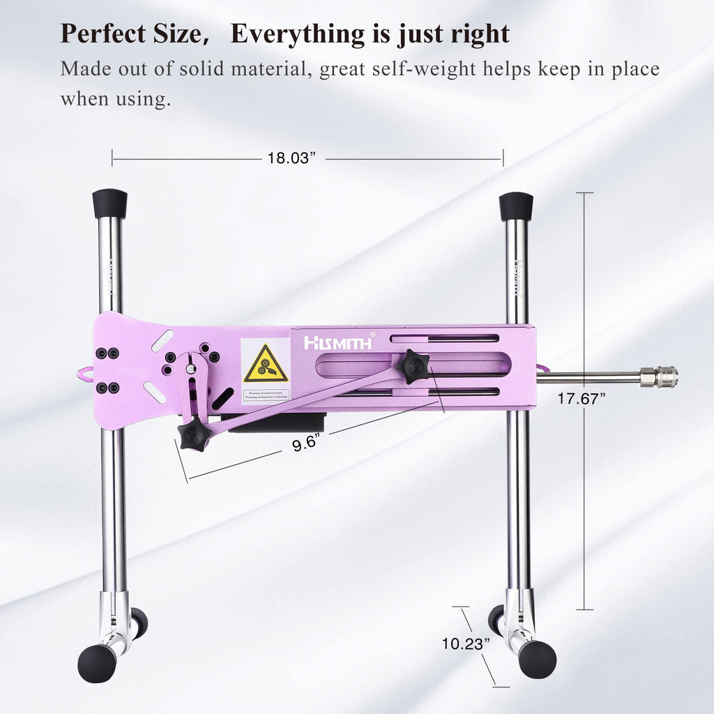 Hismith Premium Sex Machine With Kliclok System, Intellgent App Controlled (Noble Purple)