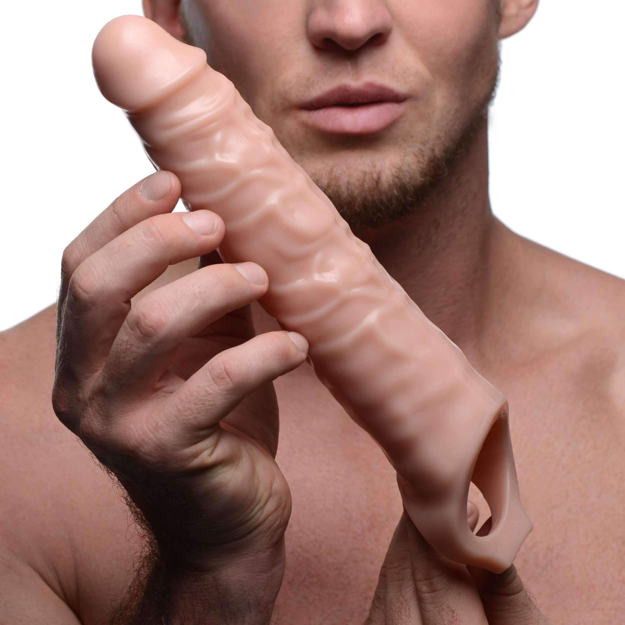 Size Matters 3 Extender Sleeve Flesh, 10.75