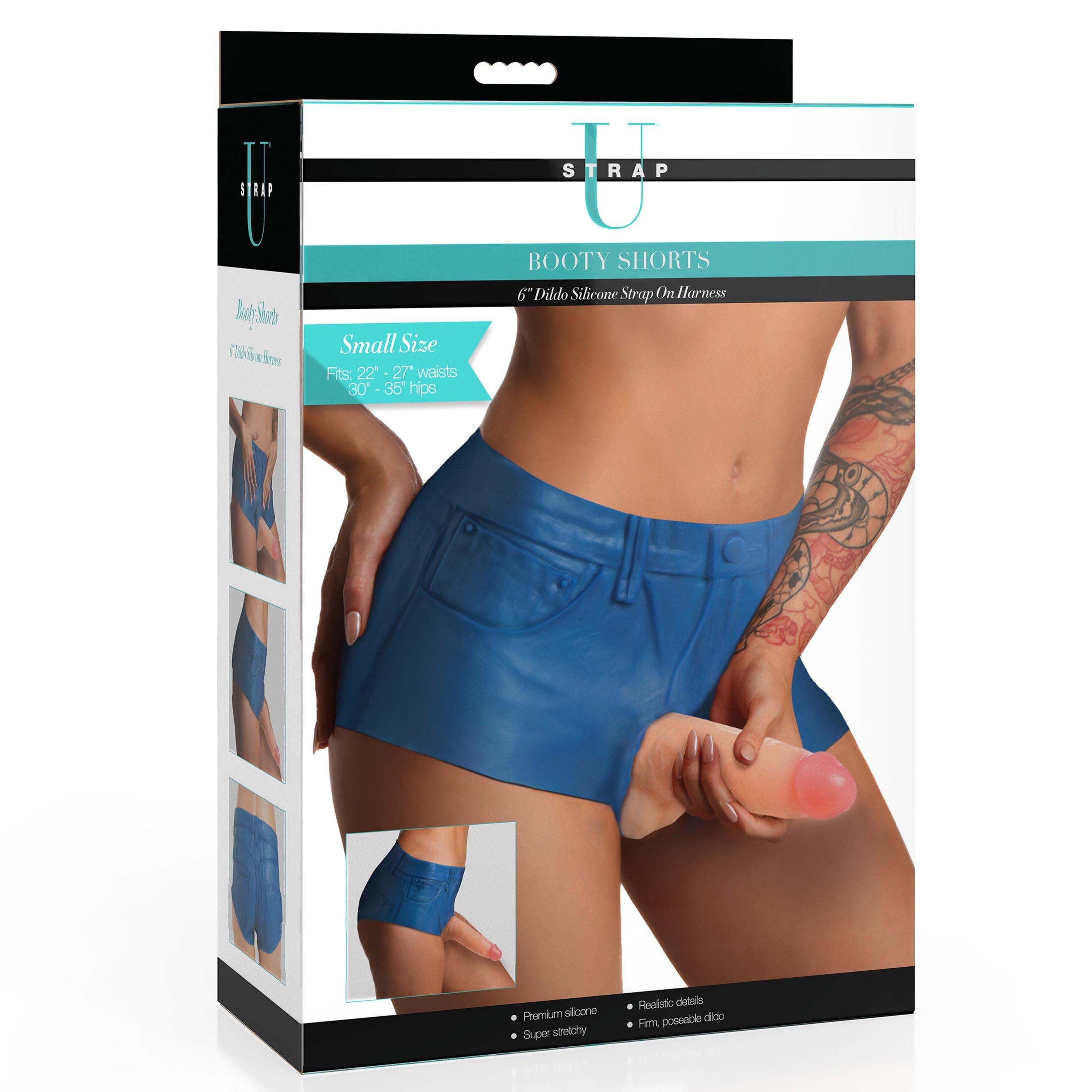 Strap U Boot Short Dil Strap Harn 6In S