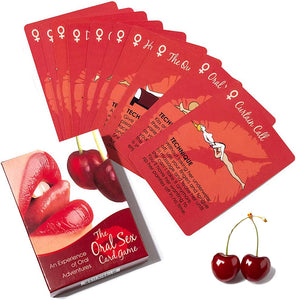 Sexual Position Poker - Foreplay Card Game for Couples - Date Night Fun to Enhance Intimacy - Bedroom Battle (Oral Sex)