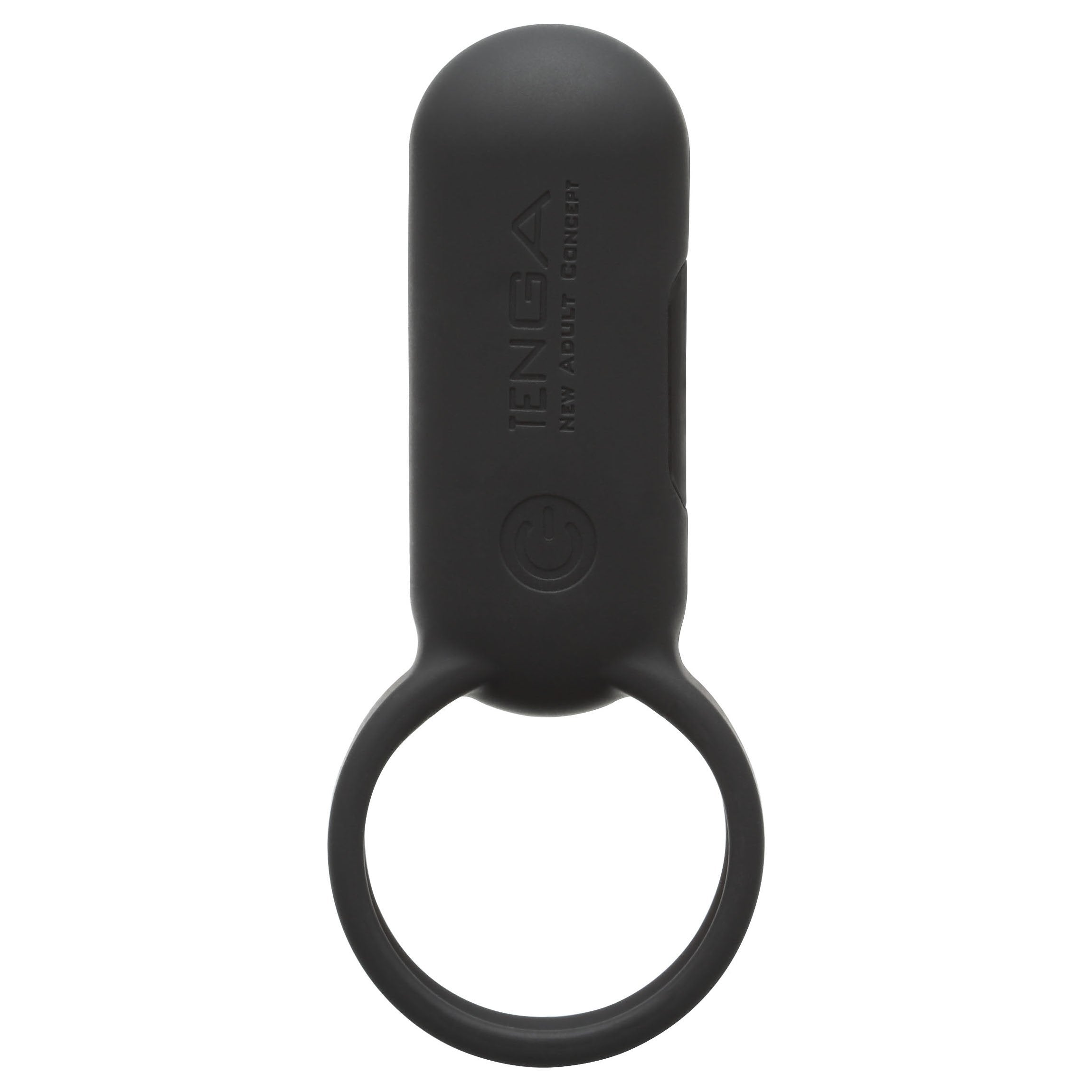 Tenga Smart Vibe Vibrating Ring Rechargeable Dual Partner Stimulating Vibrator Tsv002 Pearl, White, 1 Count