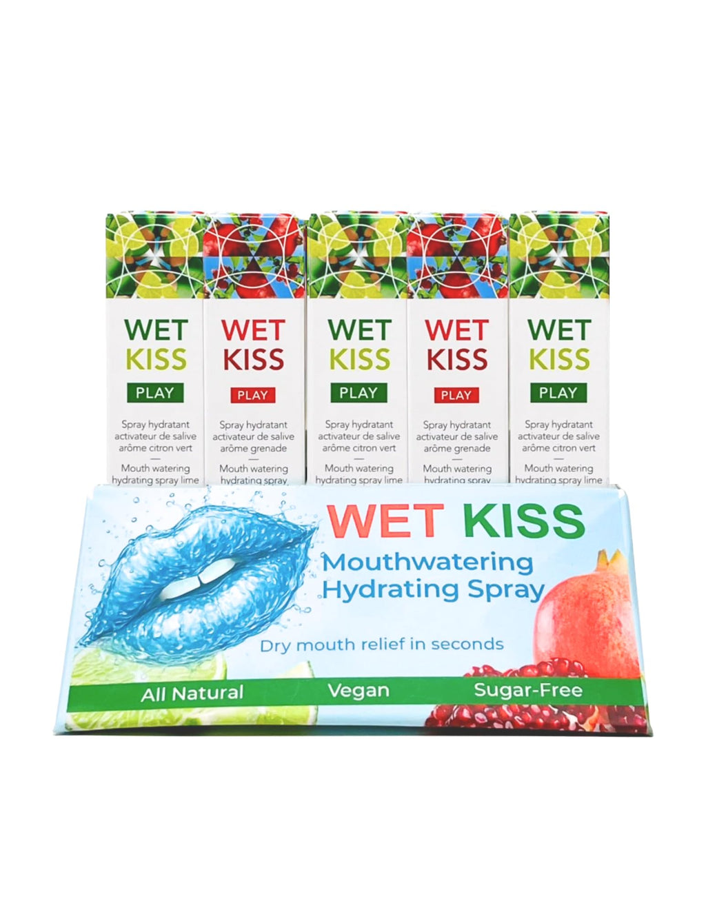 Exsens Wet Kiss Lime Saliva Spray 15ml