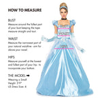 3Pc.Classic Cinderella,Long Sa