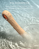 Realistic Vibrator Dildo for Women, Sex Toys Clitoris G Spot Anal Stimulator with 10 Powerful Vibration Mode, Waterproof Powerfu