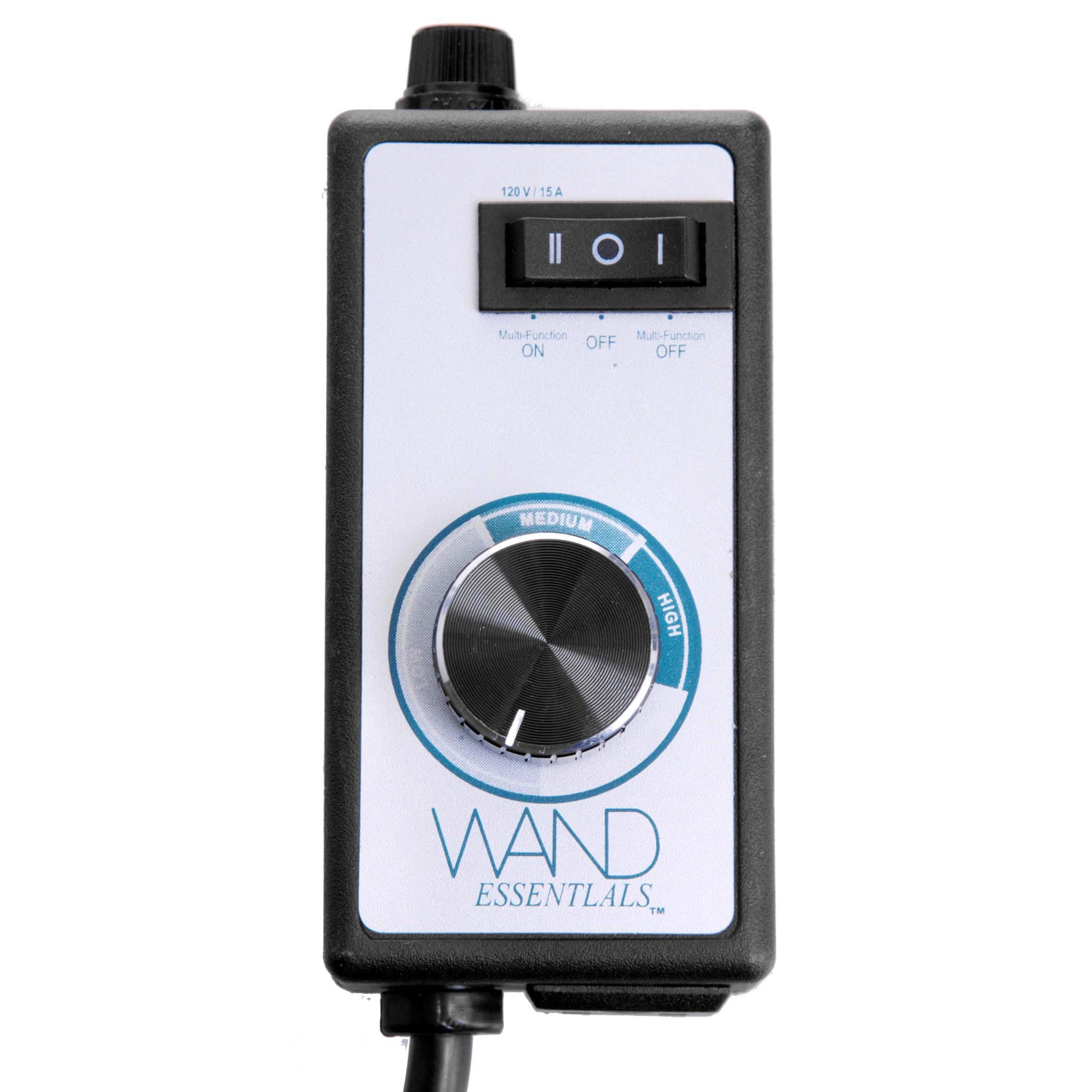 Wand Essentials Wand Massager Speed Controller For Hitachi Magic Wand, Vibrating Wand Massager Accessory For Variable Speed, Use With Handheld Muscle Massager For Fully Body, 1 Attachment