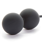 Fifty Shades Of Grey Tighten And Tense Black Silicone Jiggle Balls For Kegel Toning - 70G