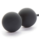 Fifty Shades Of Grey Tighten And Tense Black Silicone Jiggle Balls For Kegel Toning - 70G