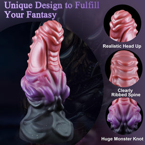 6.6 '' Dragon Thick Dildo Fantasy Dildo Large Butt Plug Sex Toys, Monster Dildo Knot Dildo Alien Anal Dildo, Knotted Animal Dild