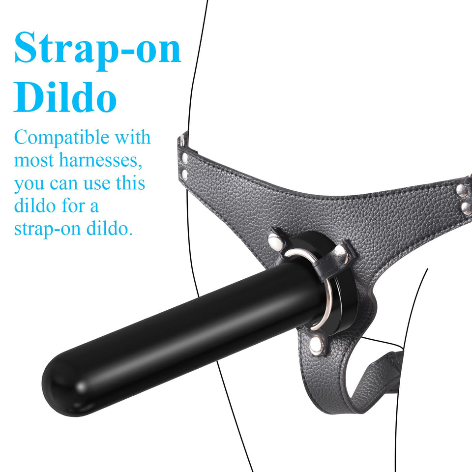 Butt Plug for Prostate Stimulation,Soft Anal Dildo G-spot Adults Sex Toy for Women Men Advanced Player,Black