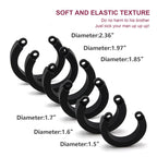 Rzy Silicone Cock Cage Chastity Cage Chastity Device For Male Penis Exercise (Pink)