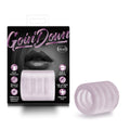 Blush Novelties X5 Men Goin Down Bj Stroker - Oral Sex Enhancing Masturbator Ribbed Male Stroker - Glows In The Dark - Use Solo 