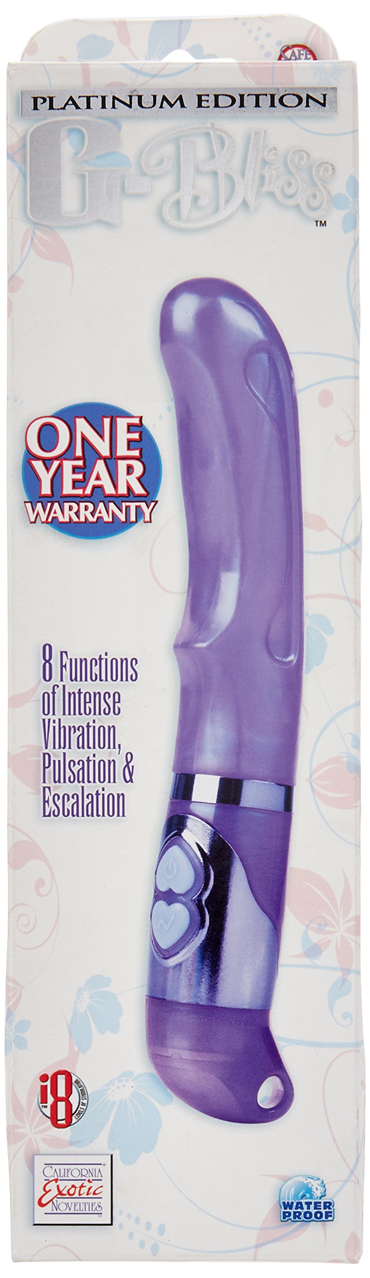 California Exotics Platinum Edition G-Bliss Vibrator, Purple