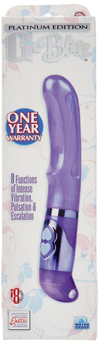California Exotics Platinum Edition G-Bliss Vibrator, Purple